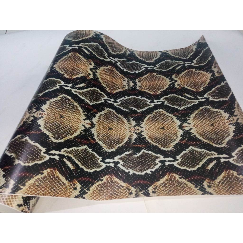 Stiker Camo 25x50cm Albino Python