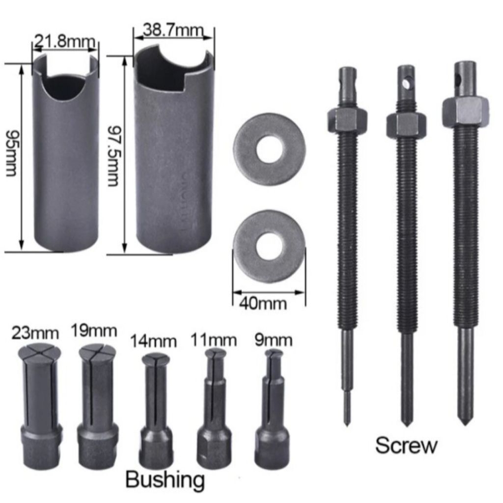 bearing puller treker tracker bearing kit set