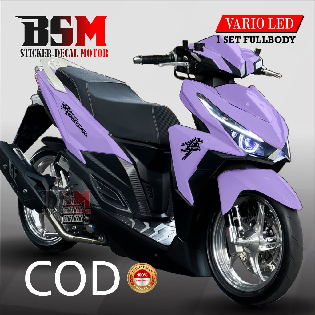 Vario LED Decal fullbody sticker Motor Model Polosan