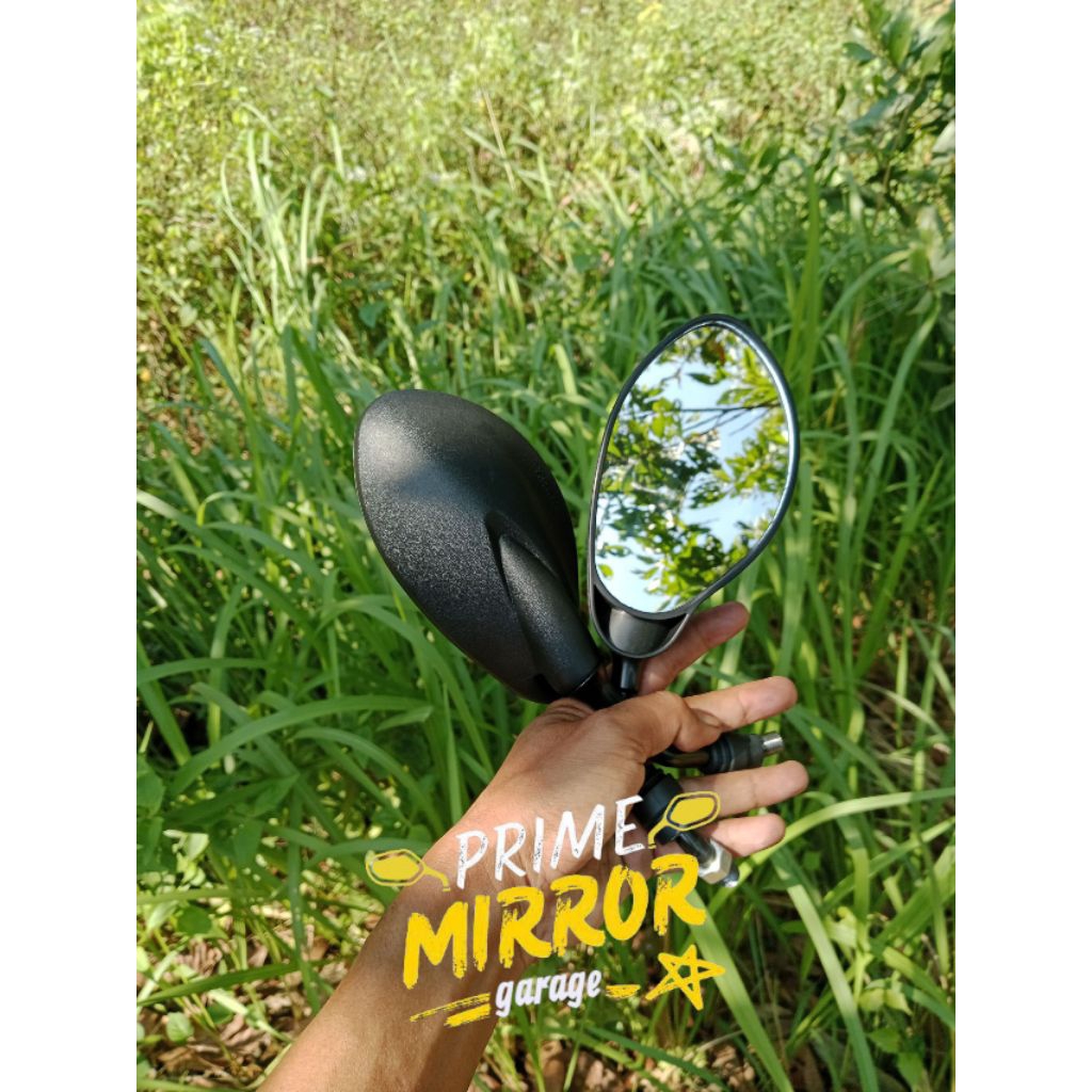 Spion X1 Bubut Gagang Pendek Spion X1 Bubut Pendek Spion X1 Bubutan Plat KT Spion X1 Tangkai Pendek 