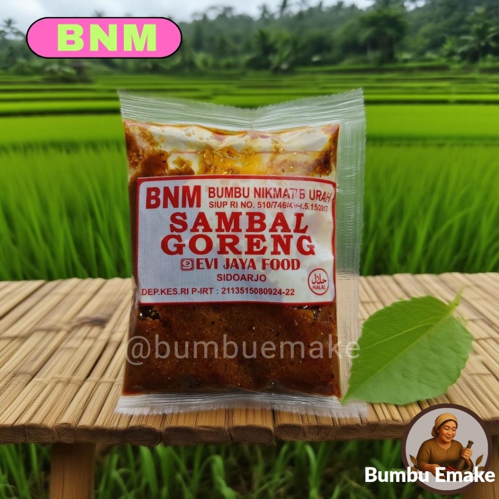 

{ BNM } Bumbu SAMBAL GORENG / Bumbu Nikmat Murah / Bumbu Masak Instan