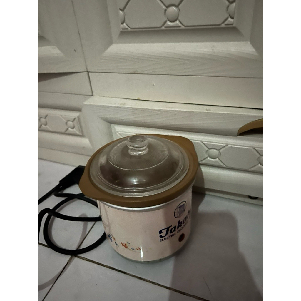 preloved slow cooker Takahi 0,7 liter