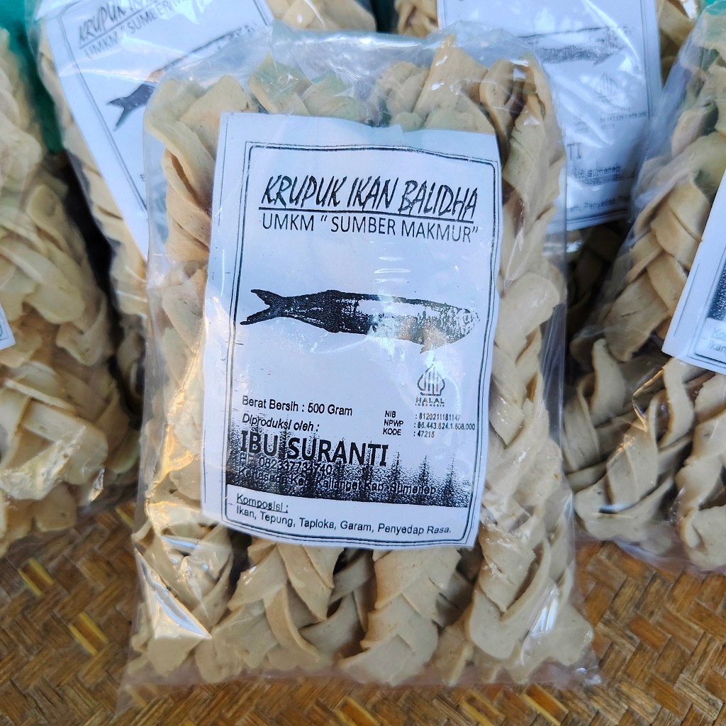 

Kerupuk Ikan Balidha Mentah 500gr | Kerupuk Ikan Asli Gurih & Renyah | Camilan & Pelengkap Makanan
