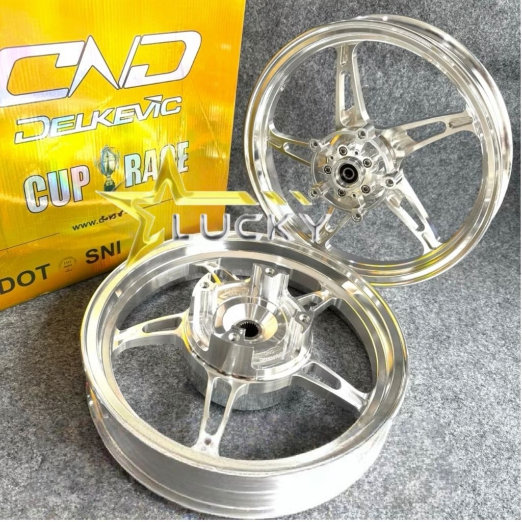 VELG DND DELKEVIC K SPEED BINTANG LAUT PCX 160 ABS/PCX 160 CBS RING 14 VELG RACING BINTANG LAUT K SP