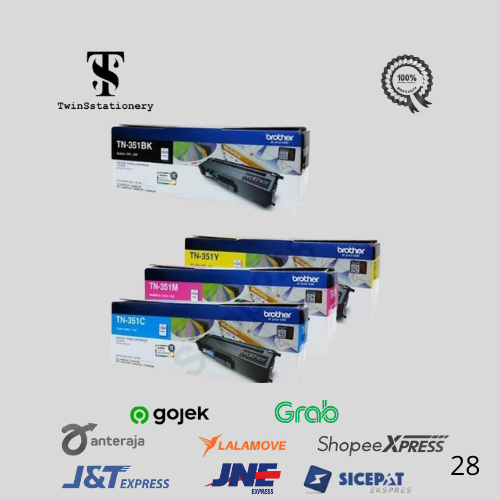 BROTHER Toner 1SET TN-351BK CMY | TN351BK CMY Original TN351