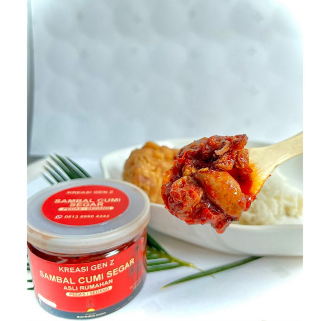 

Sambal Cumi Pedas | Bahan Cumi Fresh & Segar Kemasan 160 Gram