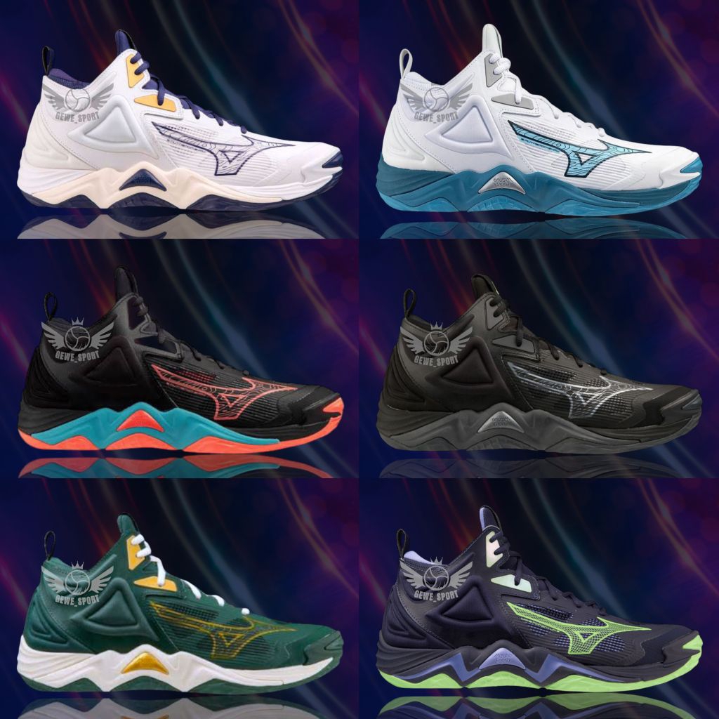 Sepatu Mizuno Wave Momentum 3 MID Grade Ori - Sepatu Voli Mizuno Momentum 2 - Sepatu Volly Mizuno Pr
