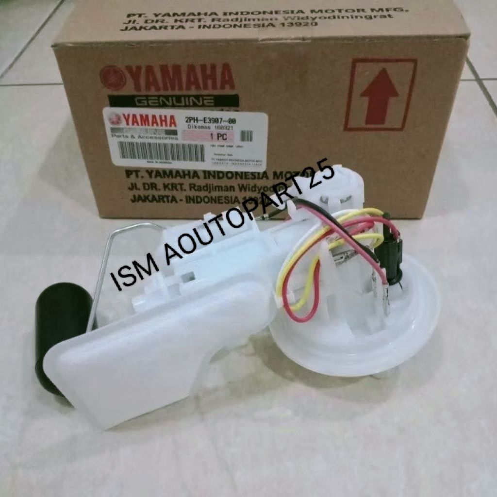 Fuel Pump Fuelpump Assy Pompa Bensin Mio J M3 Z Soul GT Xeon RC Xride Fino FI 125 2PH( Tanpa IC fuel