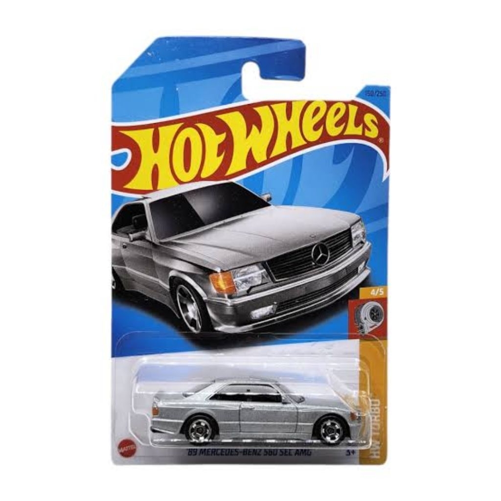 hot wheels Mercedes Benz 560 sec amg silver