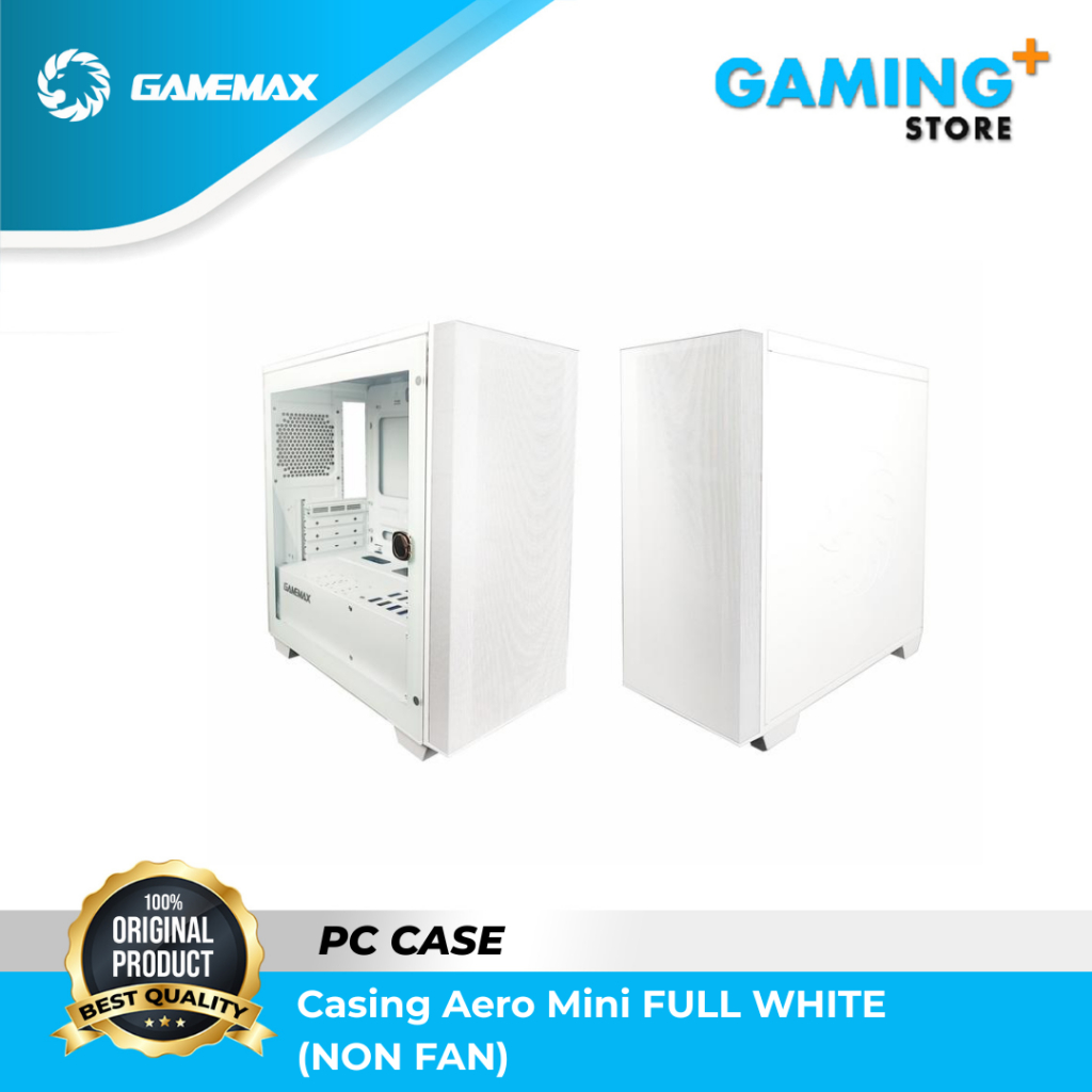 Gamemax Aero Mini White Micro ATX Gaming PC case