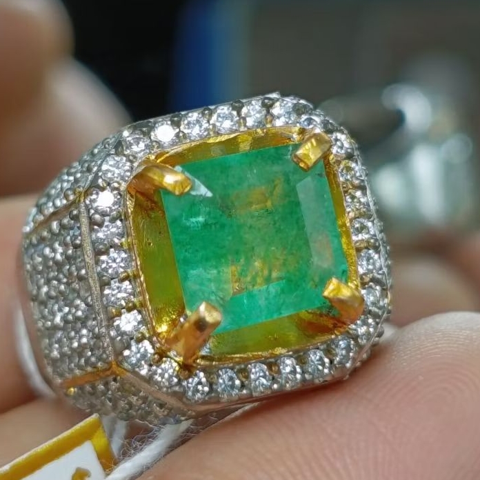 NATURAL ZAMRUD COLOMBIA RING QUNSAR CROOM PERAK