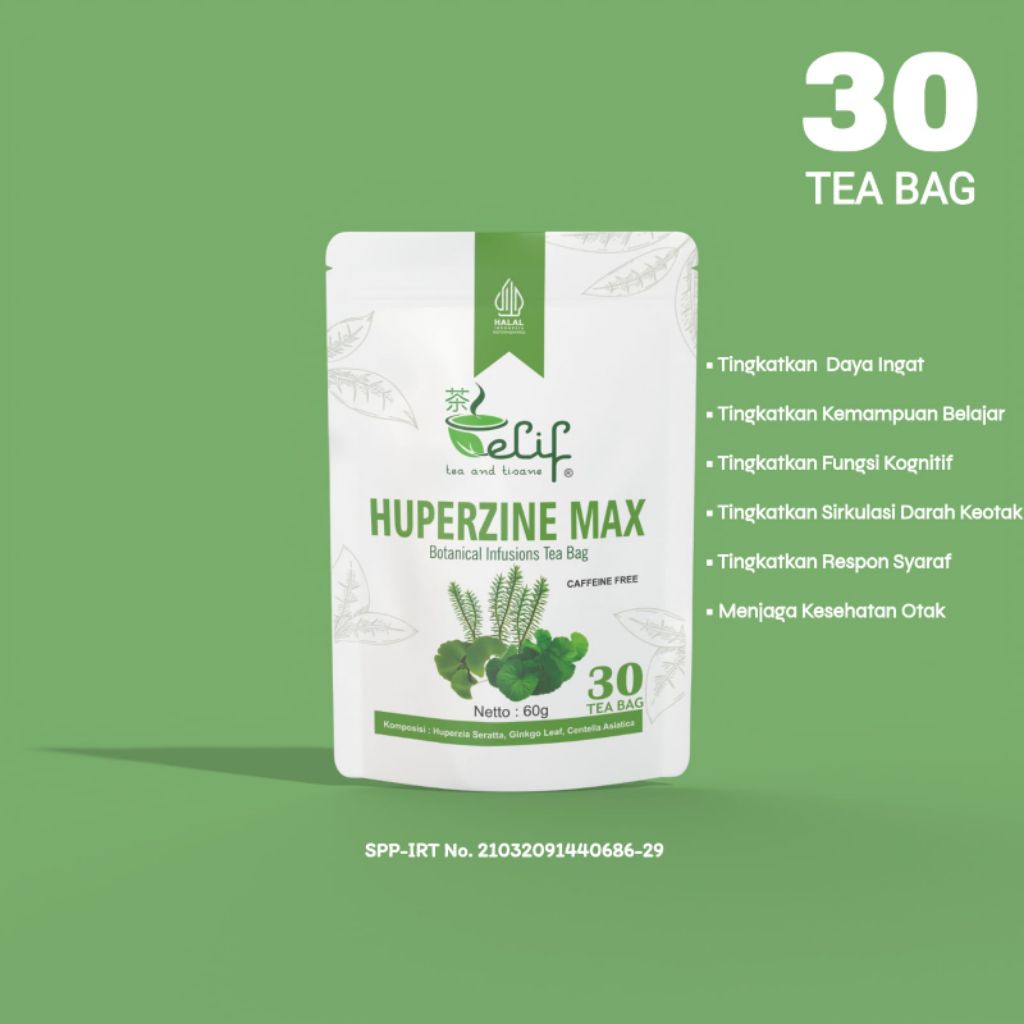 

ELIF TEA AND TISANE | Huperzine max | Huperzine a tea| Huperzine focus | Teh herbal | Teh untuk Meningkatkan kualitas otak | Teh untuk meningkatkan fungsi kognitif