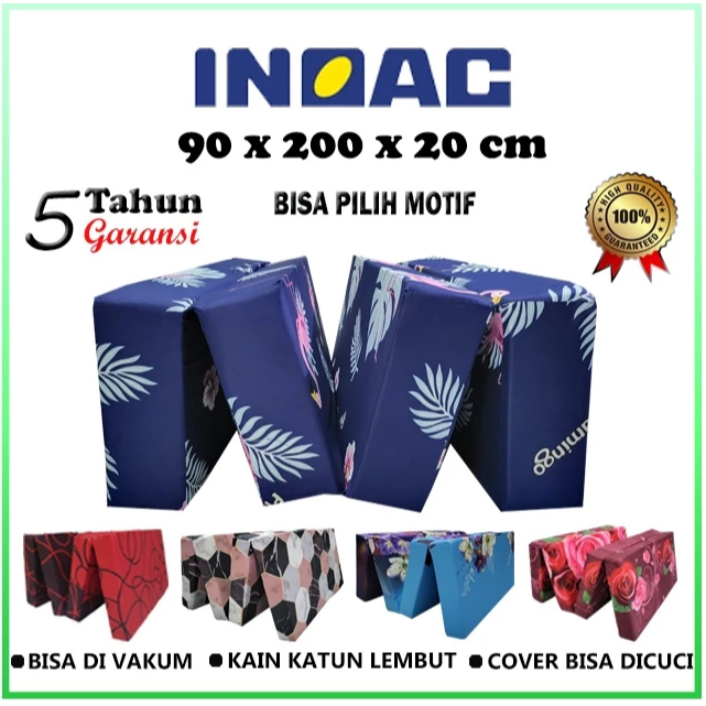 Kasur Lipat Inoac 200 x 90 x 20 cm original