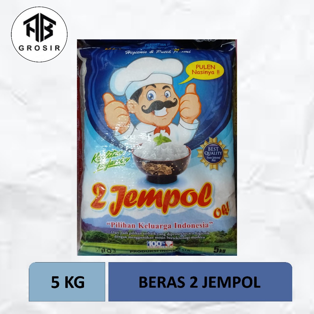 

Beras 2 Jempol 5 Kg / DUA JEMPOL 5 KG