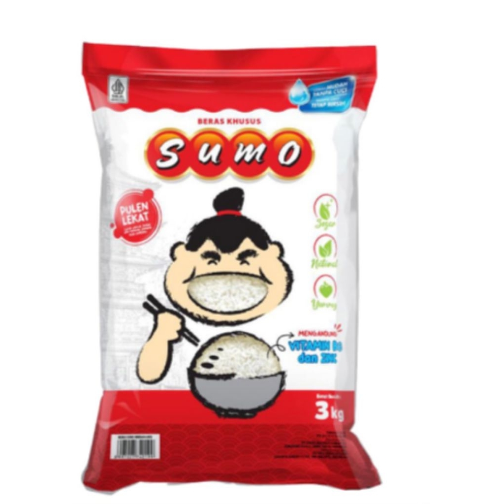 

Sumo Beras Premium 3 Kg [Pulen]