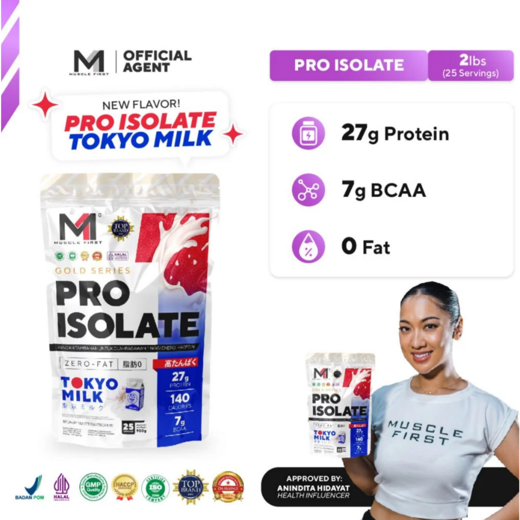 M1 musclefirst Pro Isolate Whey Protein 2LBS / Pro Isolate Whey Protein