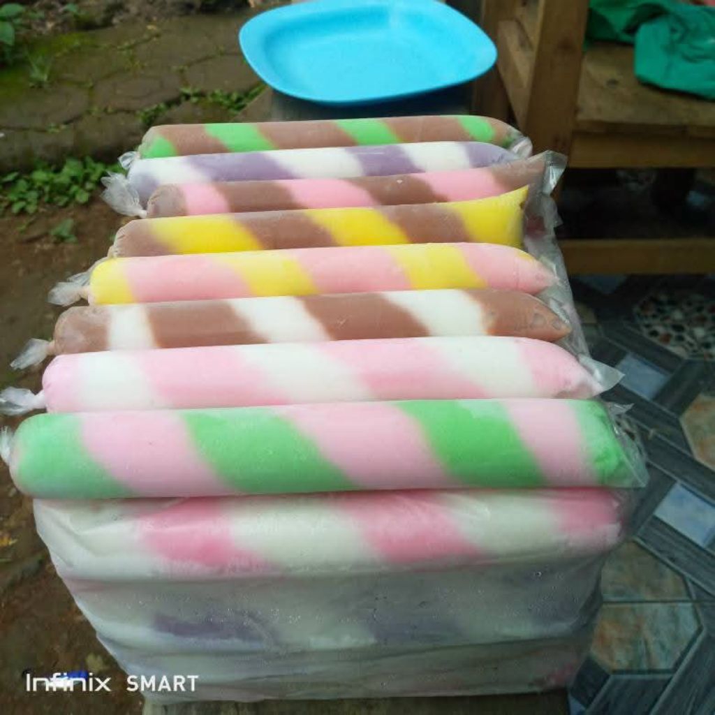 

es cream pelangi rainbow