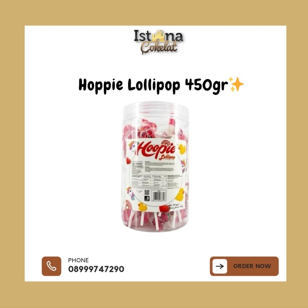 

Hoopie Lolipop Donat, Unicorn dan Mix