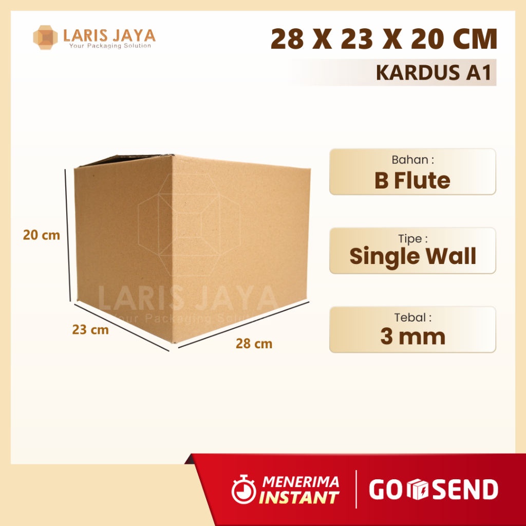 

Kardus / Box / Karton / Kotak Packing Hampers Parcel Sedang - 28 x 23 x 20 cm ( Kardus 28 x 23 x 20 cm )