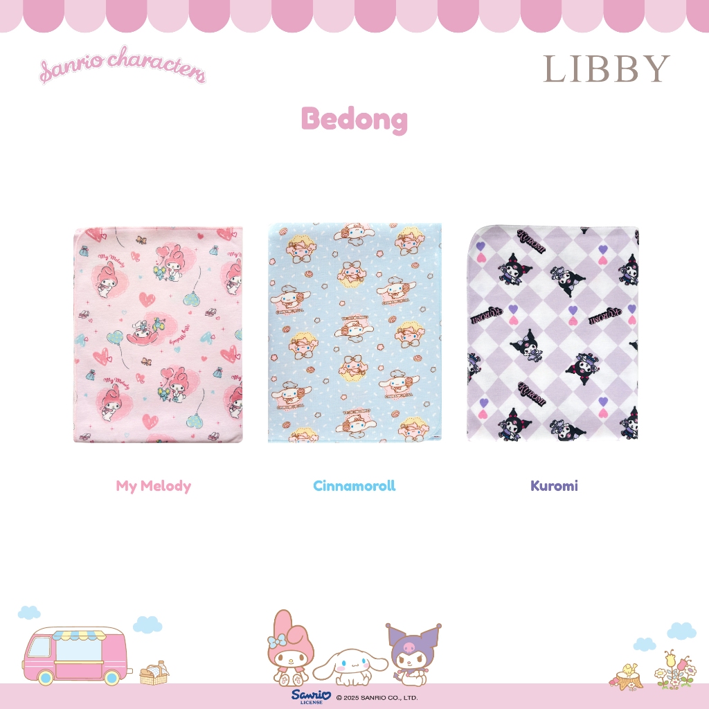 LIBBY | Bedong Libby | Bedong Bayi | Swaddle