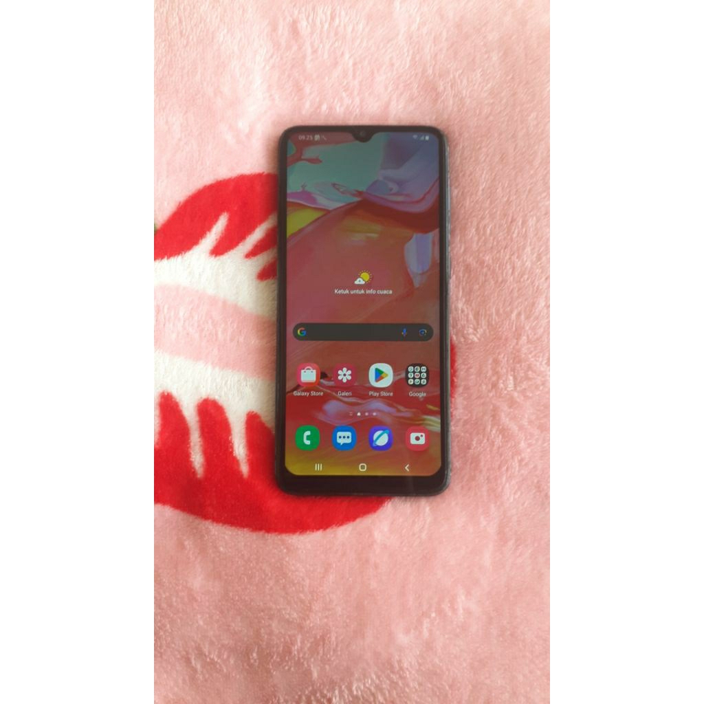 Samsung A70 second normal