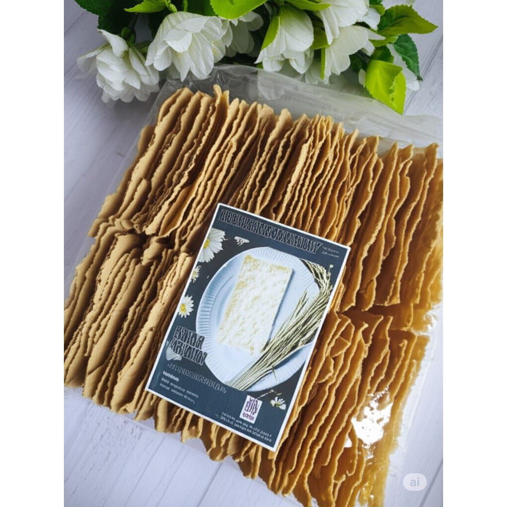 

Krupuk puli gendar benang raja 1 kg / Karak / krupuk nasi