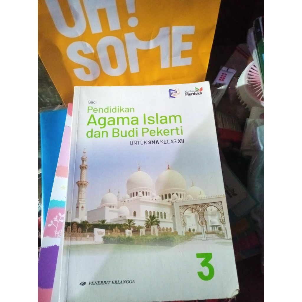 (PRELOVED) Buku Agama kelas 12 Erlangga ORI berkualitas