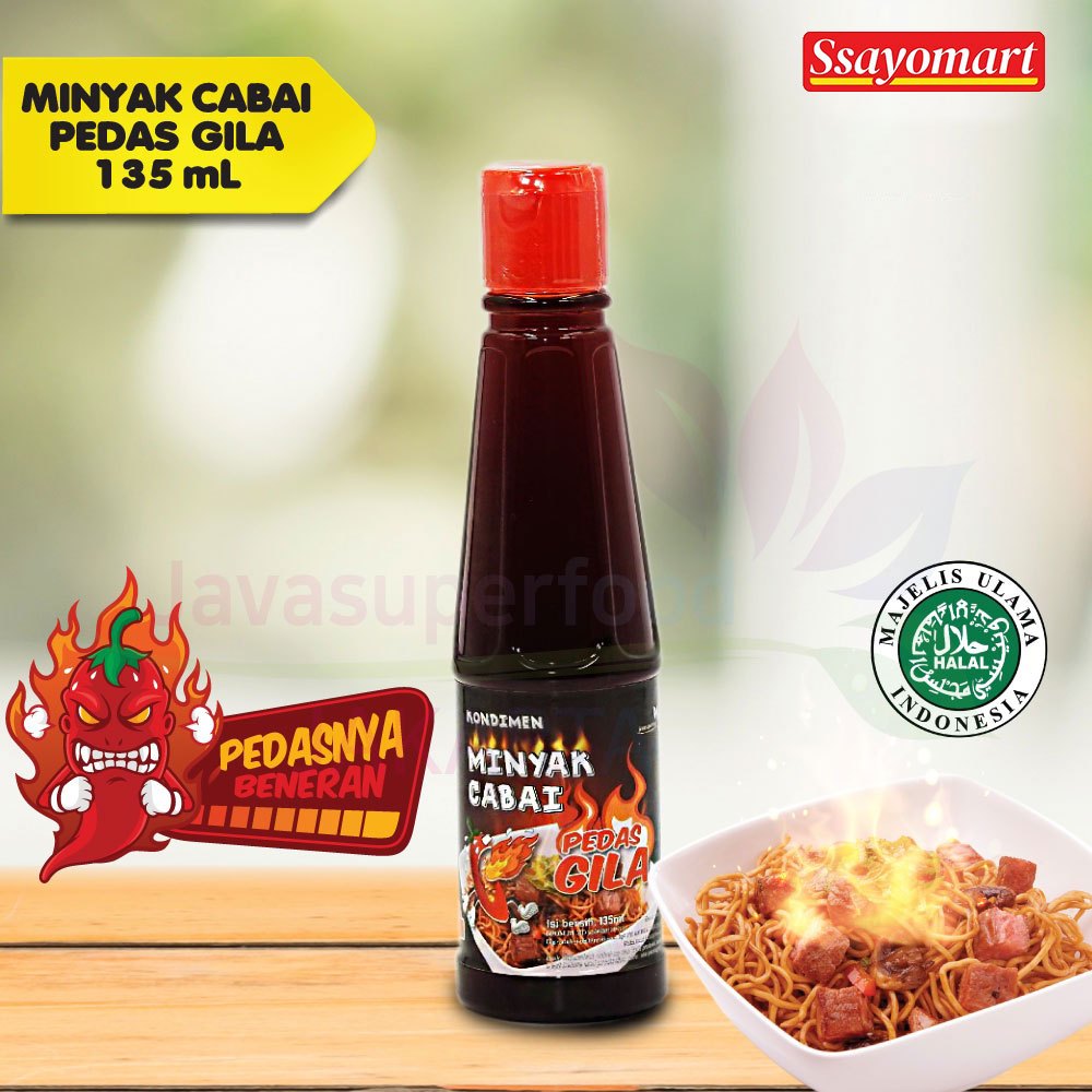 

Minyak Cabai Pedas Gila / Chili Oil 135ml