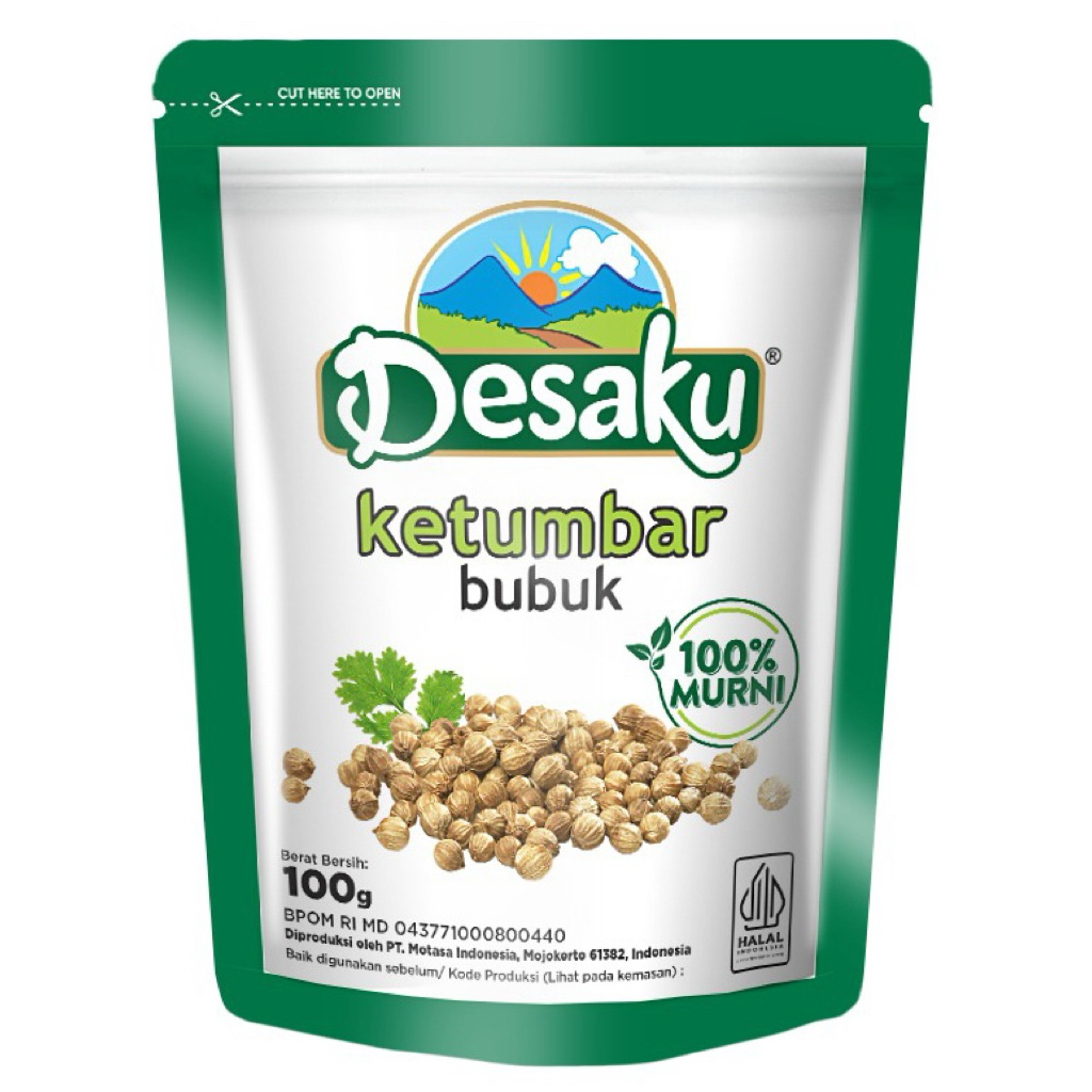 

DESAKU KETUMBAR BUBUK KEMASAN POUCH 100 GRAM