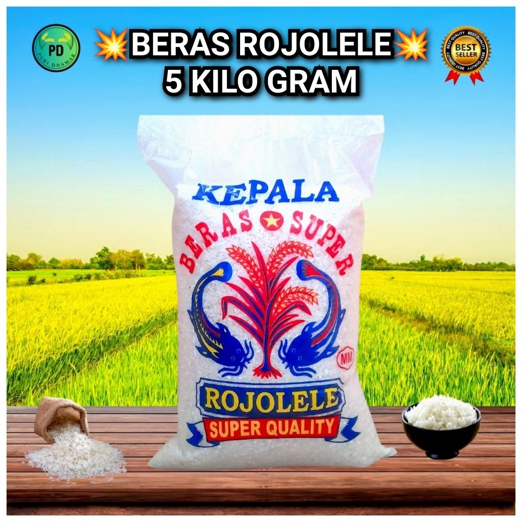 

5 KILO GRAM | BERAS ROJO LELE SLYP SUPER | KUALITAS TERBAIK NO 1