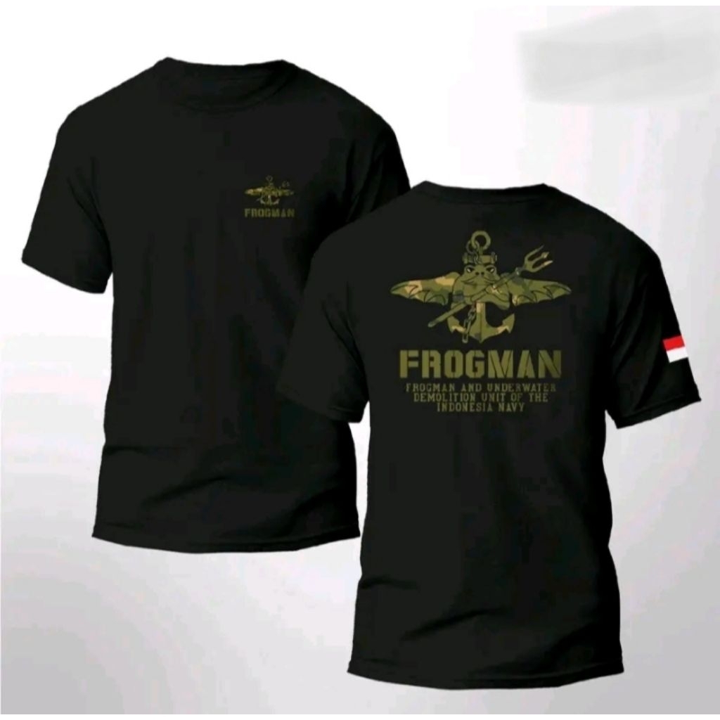 Kaos T shirt Frogman