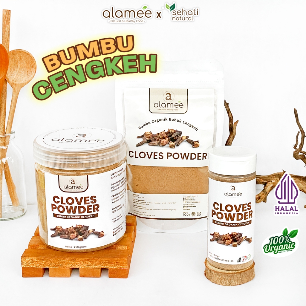 

Cengkeh Bubuk Clove Powder Ground Spice Rempah Murni Rimpang Asli Tanpa Campuran Bumbu Organik 50 Gr