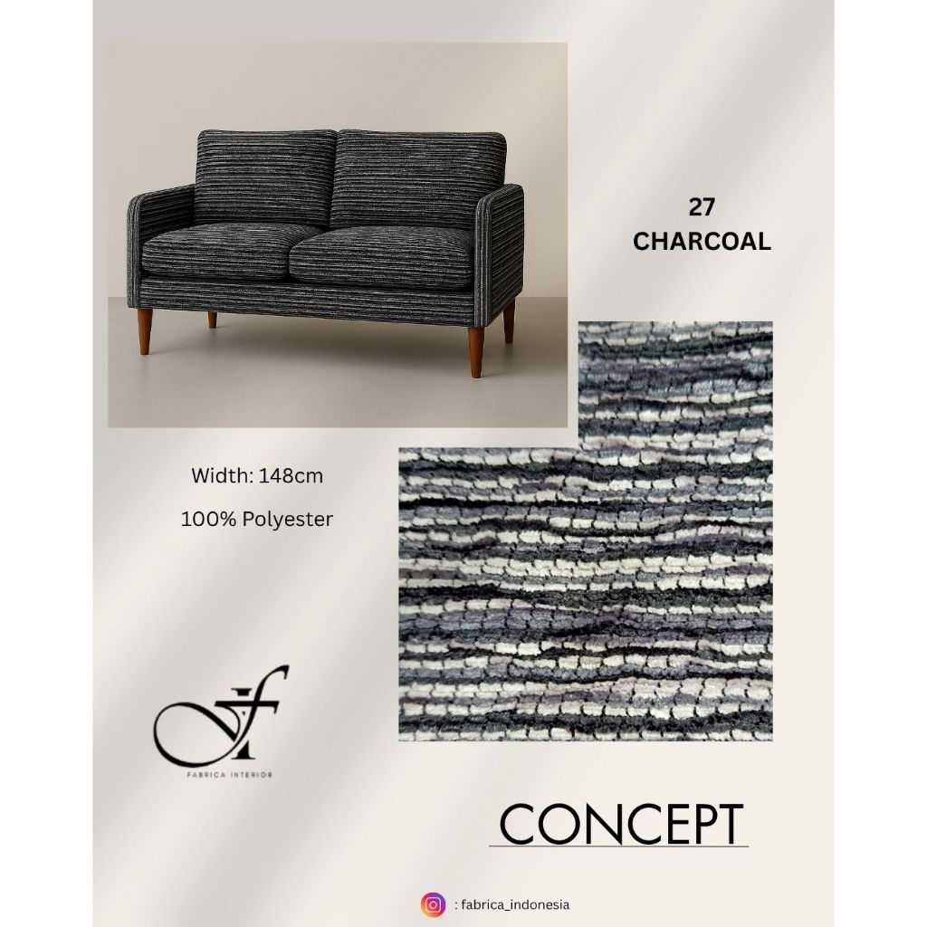 KAIN SOFA -  CONCEPT  (Sofa, Kursi makan, Sarung Bantal, Bed Runner)
