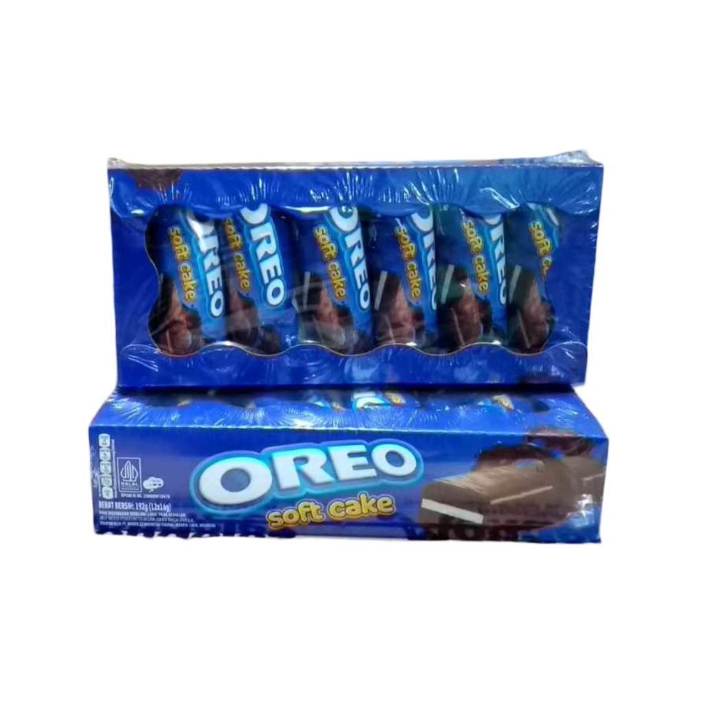 

1 PACK ISI 12 PCS OREO SOFTCAKE CREAM VANILLA