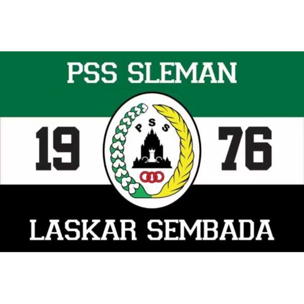 Cetak bendera PSS SLEMAN HD