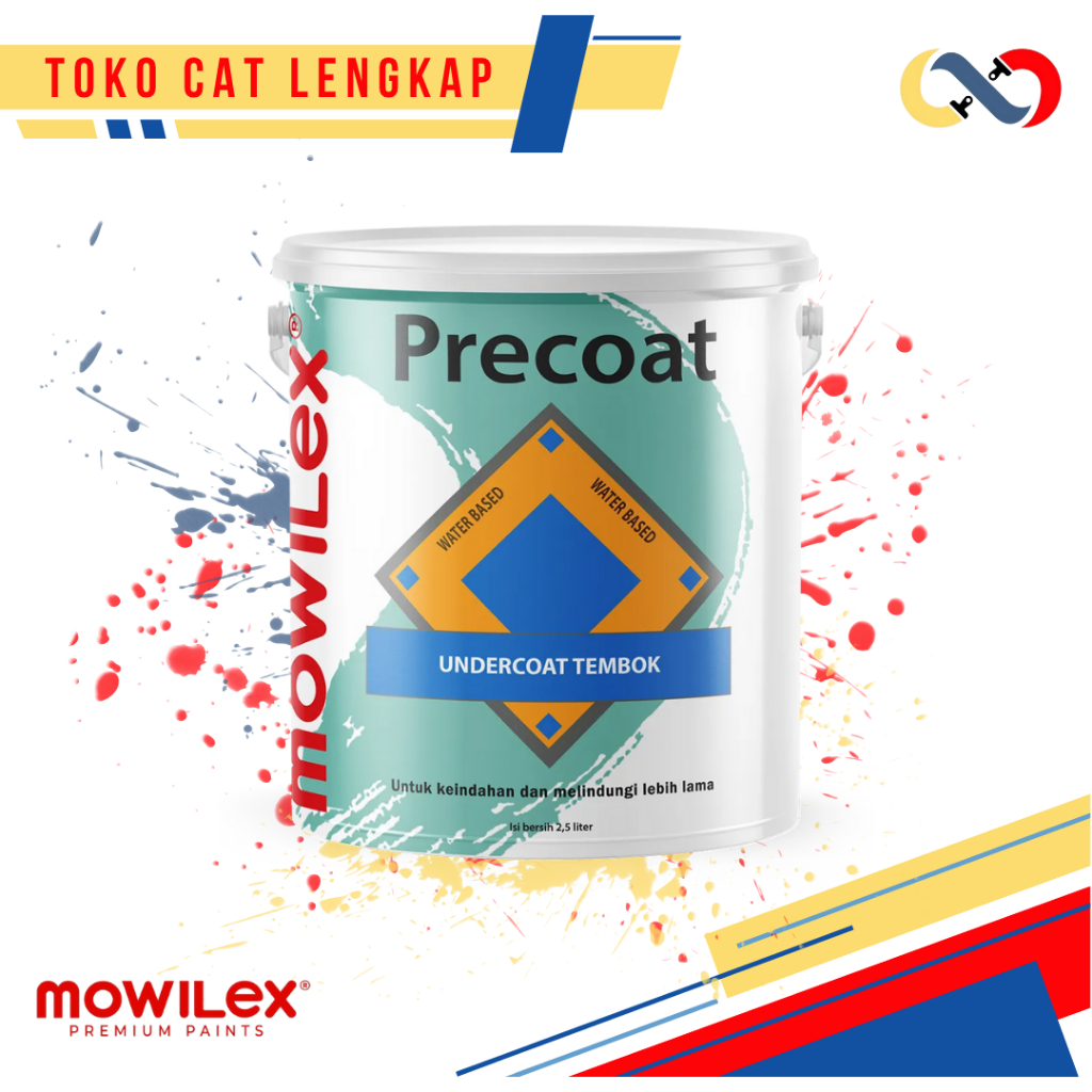 Mowilex Precoat Undercoat (UCT) 2.5 Ltr Cat Dasar