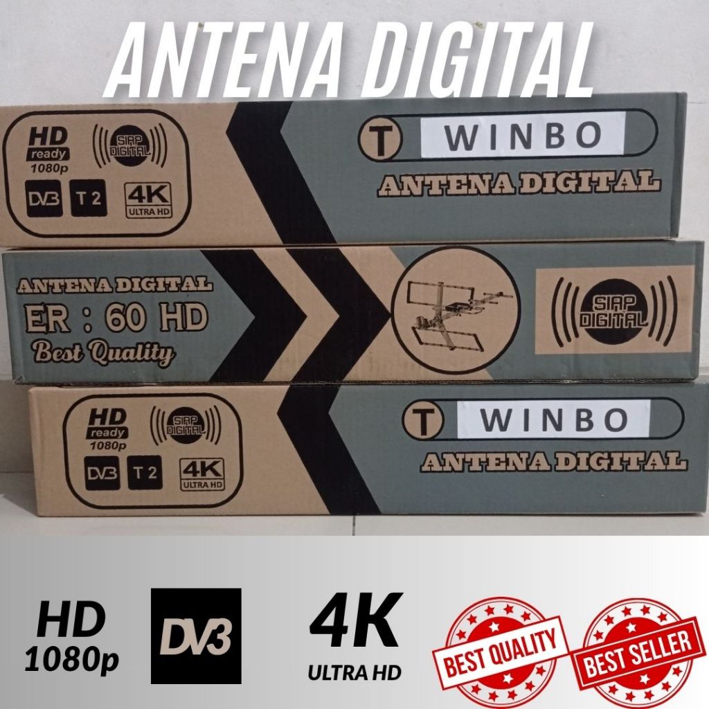 ANTENA TV DIGITAL ANALOG OUTDOOR FREE KABEL ANTENA TV LUAR ORIGINAL