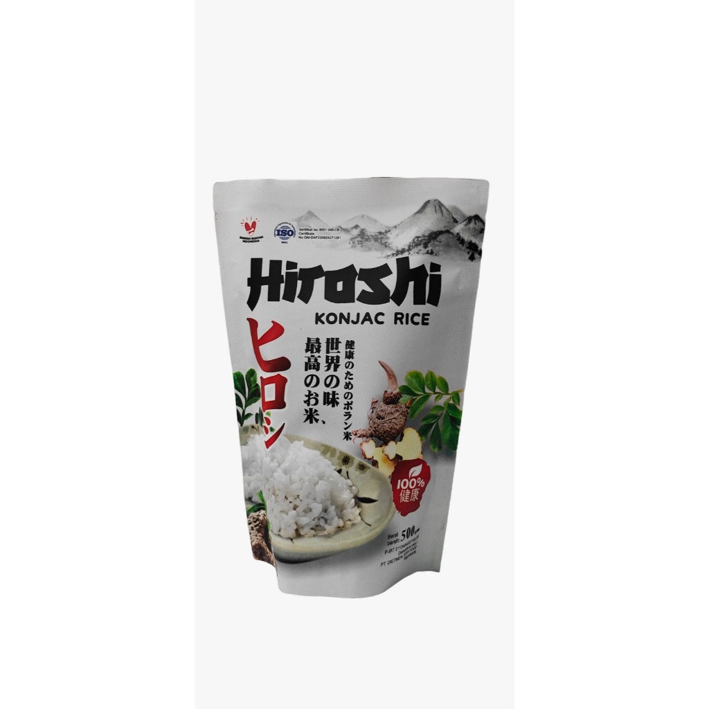 

Hiroshi Beras Porang Praktis Seduh Berat 500gr