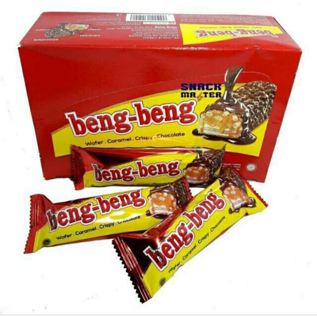 

Beng Beng Wafer-karamel-krispi-Double Cokelat enak lezat