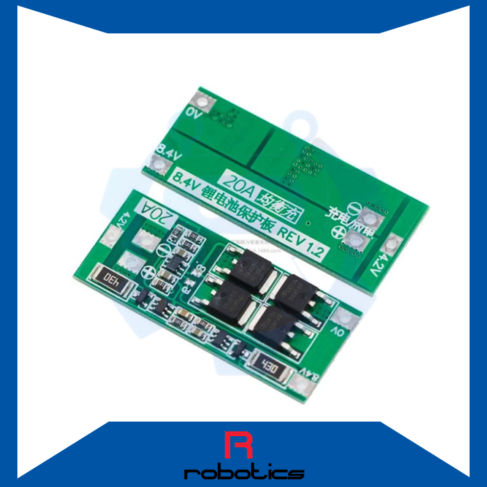 BMS 2S 20A 7.4V 8.4V 18650 Protection Board Charge