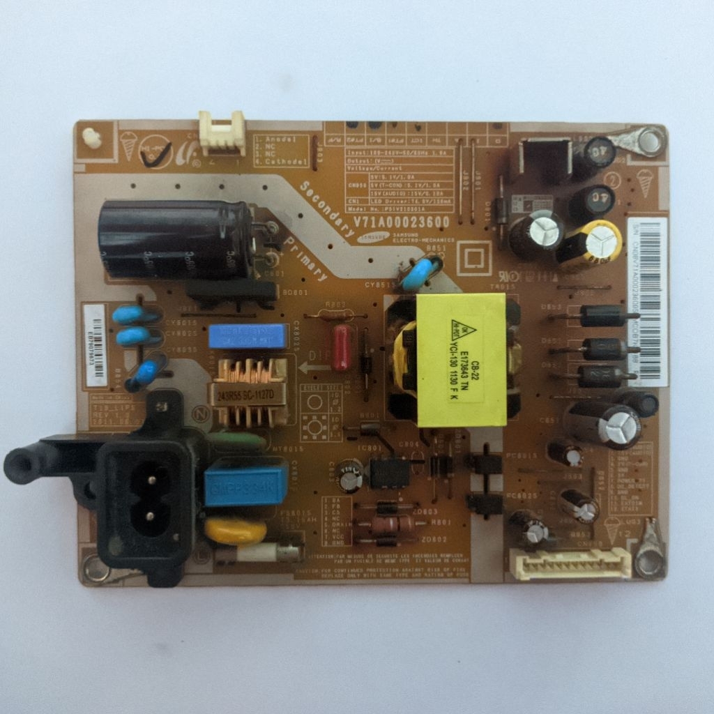PSU Power supply suplai TV toshiba 19HV10E - 19HV - 19HV15E - 19 INCH