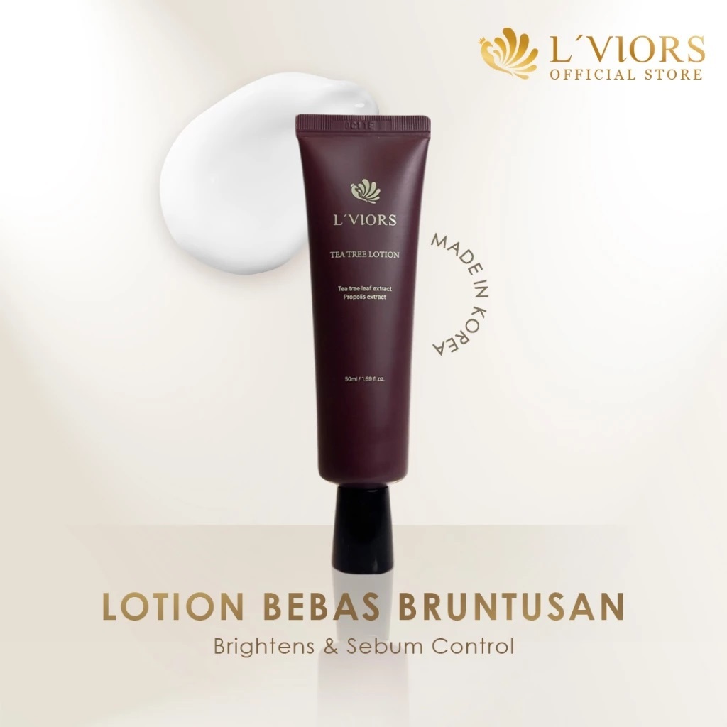 L'VIORS Tea Tree Lotion (LVIORS Cream Jerawat 50ml)