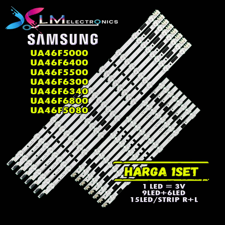 BACKLIGHT SAMSUNG UA46F5000 UA46F6400 UA46F5500 UA46F6300 UA46F6340 UA46F6800 UA46F5080 46F5000 46F