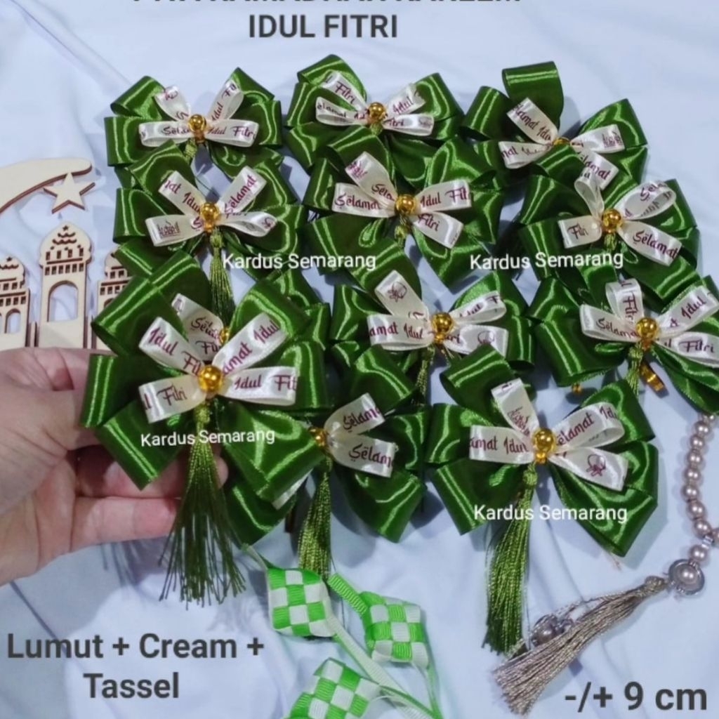 

PITA IDUL FITRI+TASSEL PER PCS (READY STOCK)