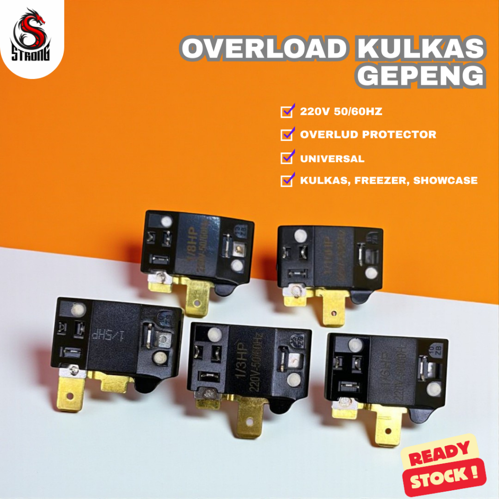STRONG Overload Kulkas Gepeng / Overload Freezer / Showcase Quality Product