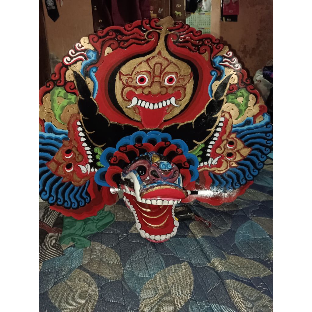 Barongan jamang biru siung gantung barongan kediri