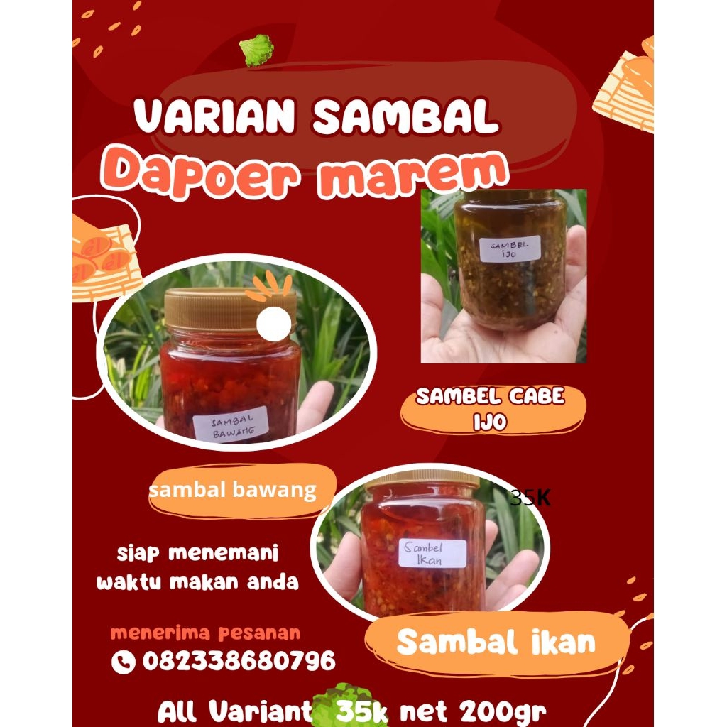 

sambal dapoer marem