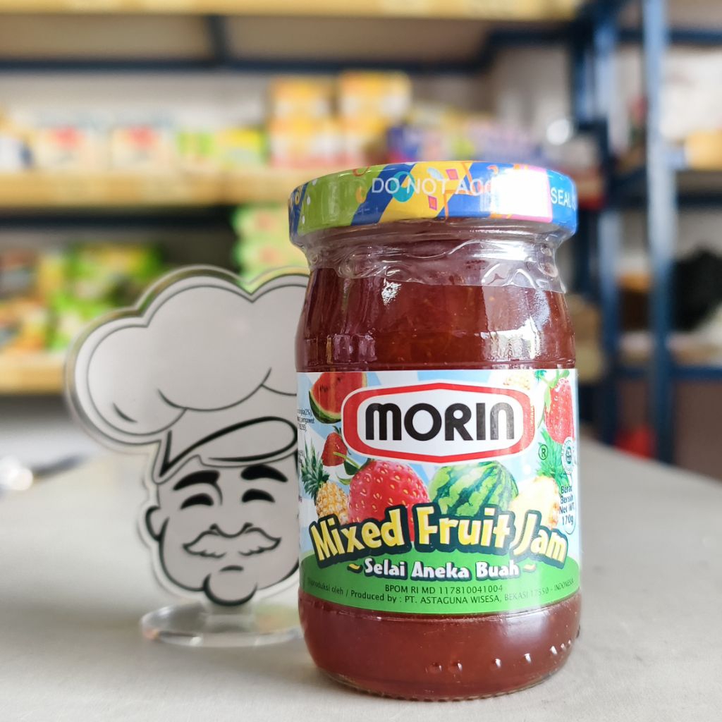 

Morin Mix Fruit Jam 170Gr / Selai Morin Aneka Buah / Selai Roti Bakar