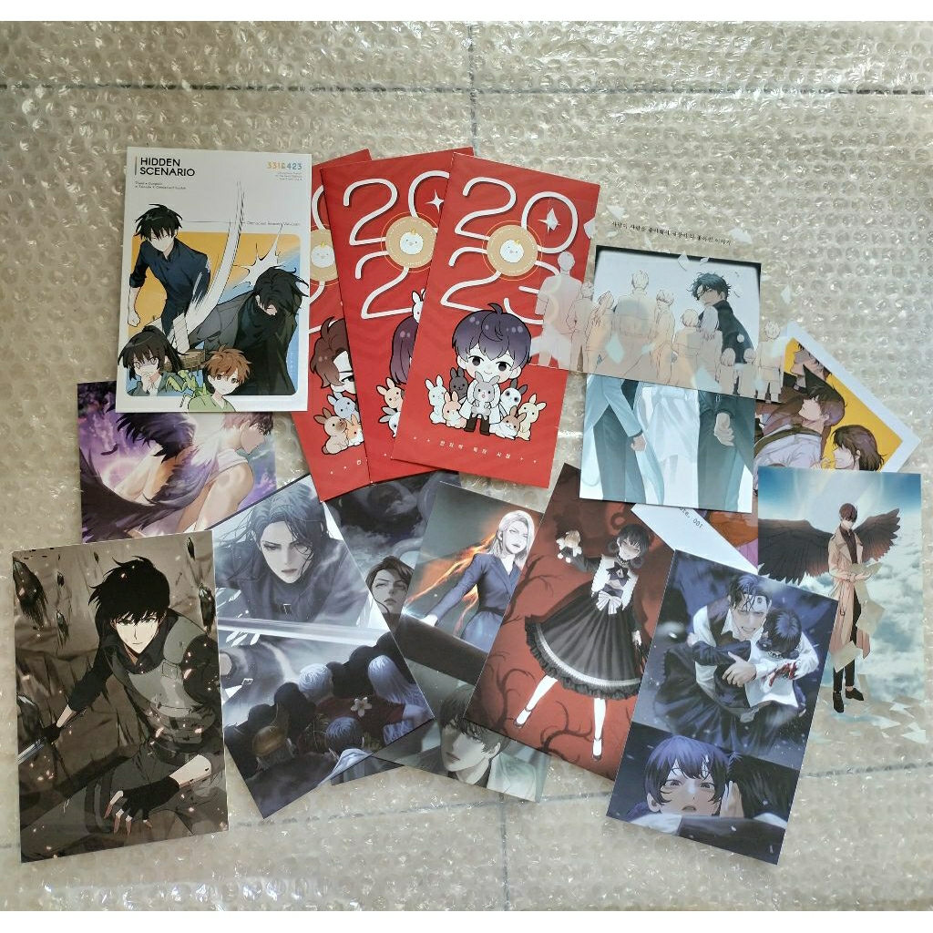 Ready ORV MERCH pbox postcard official posca fanmerch omniscient reader viewpoint kim dokja