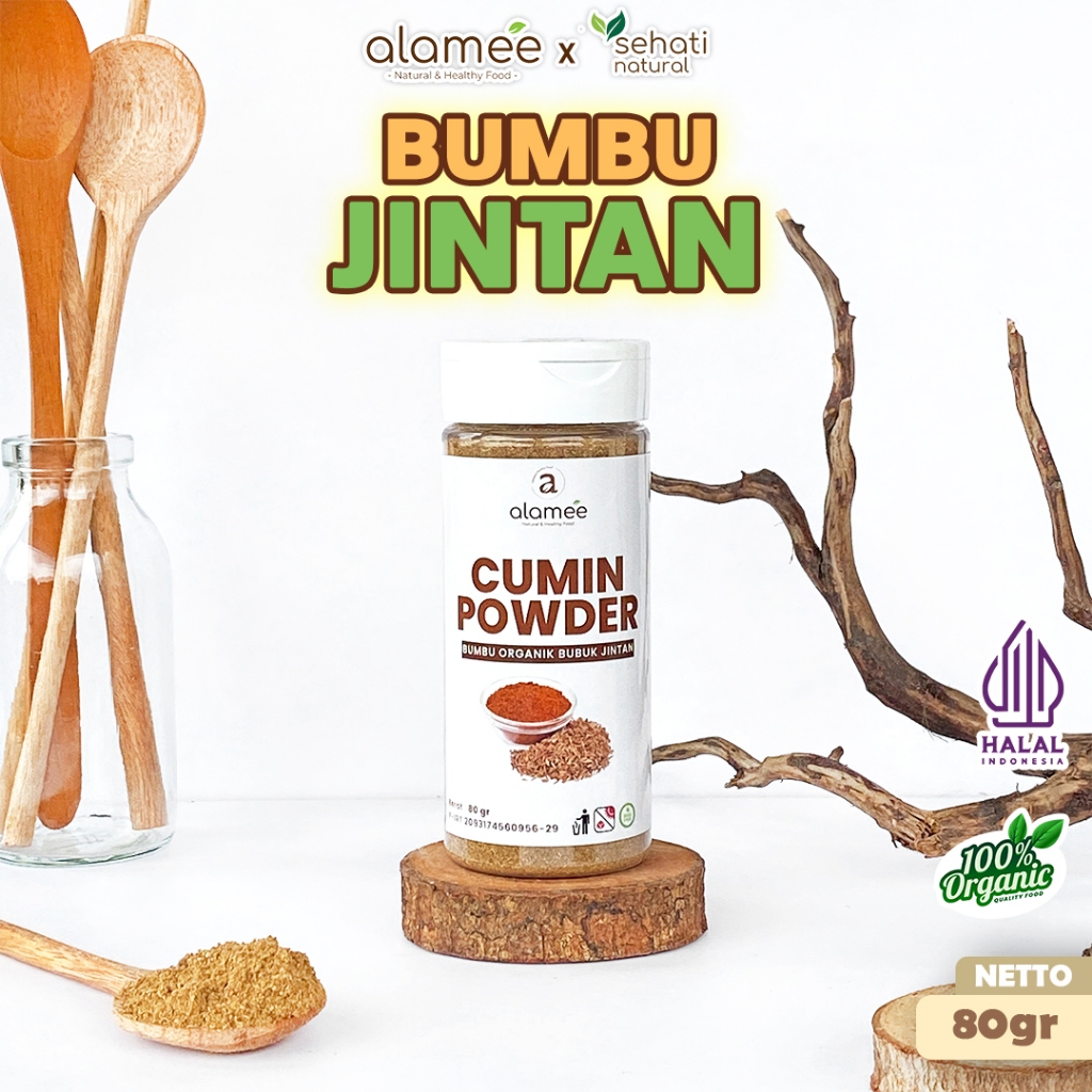 

ALAMEE Bumbu Dapur Jintan Bubuk Cumin Powder Bumbu Dapur Instan Jinten Ground Caraway Rempah Masak